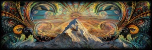 mini-redbubble - Visionary States - Psychedelische Trip Poster kaufen